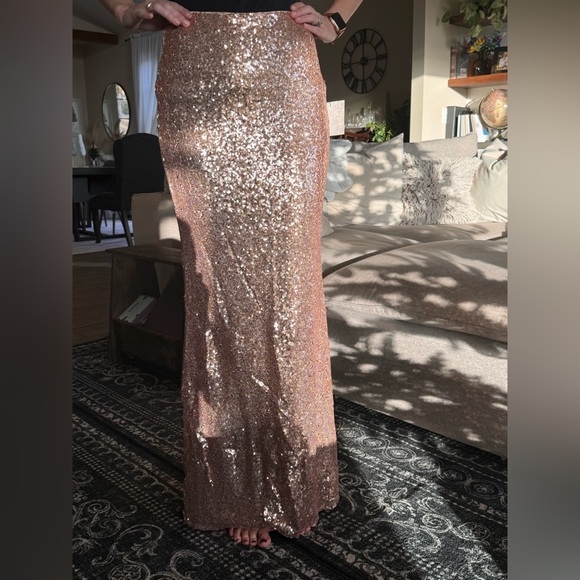 Lulus sequined maxi skirt - Picture 5 of 5
